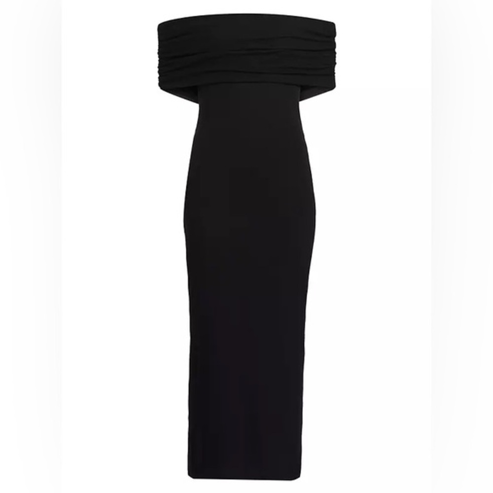 NWT Reformation Josefina Ribbed Off the Shoulder Bodycon Dress Size Small